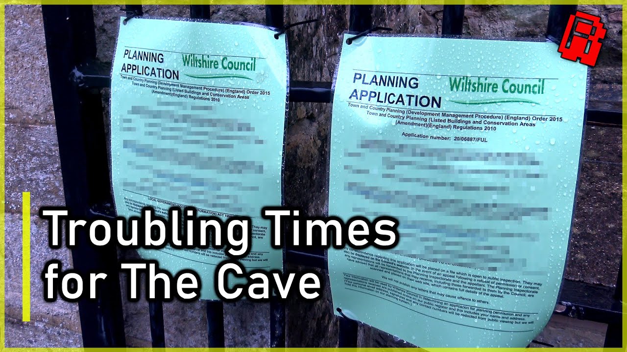 Why is The Cave in trouble, and why has it been rebranded?